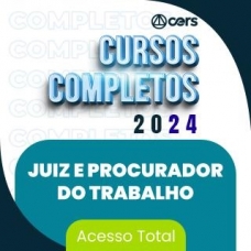 Juiz e Procurador do Trabalho (CERS 2024) Magistratura Trabalhista Juiz e Procurador do Trabalho (CERS 2024) Magistratura Trabalhista